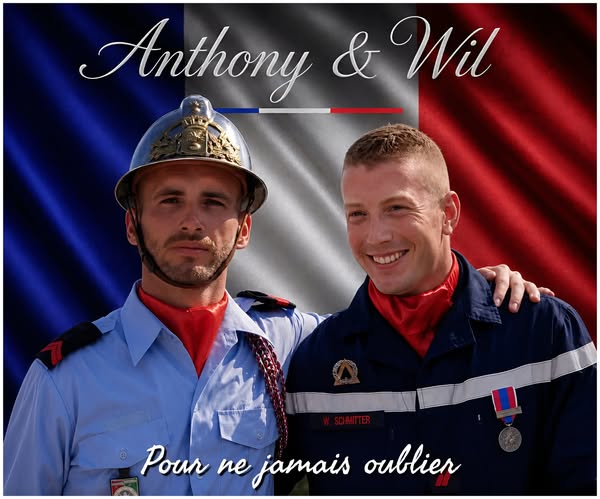 Anthony et Wilfried, sapeurs-pompiers